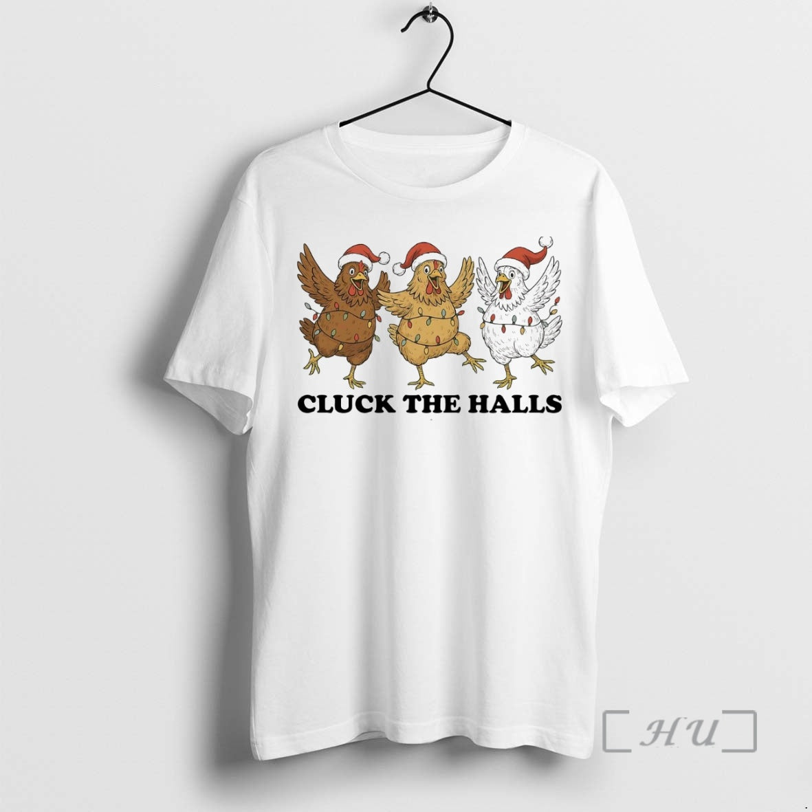 Officials Chicken Cluck The Halls Christmas Shirt Hoodie Sweatshirt | PurePodTees.com