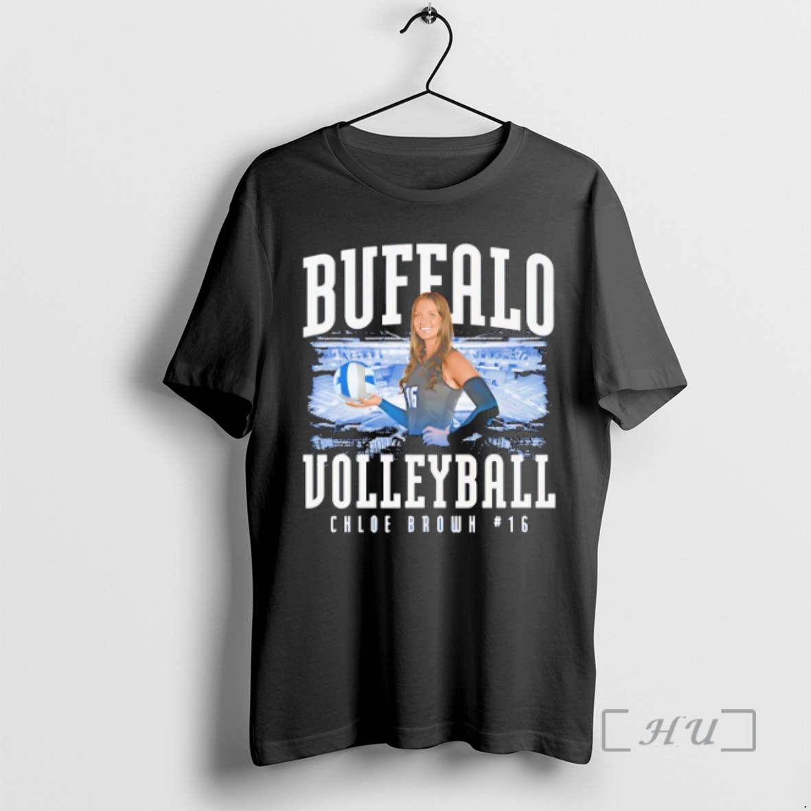 Officials Chloe Brown 2025 Womens Buffalo Bulls Volleyball Shirt Hoodie Sweatshirt | PurePodTees.com