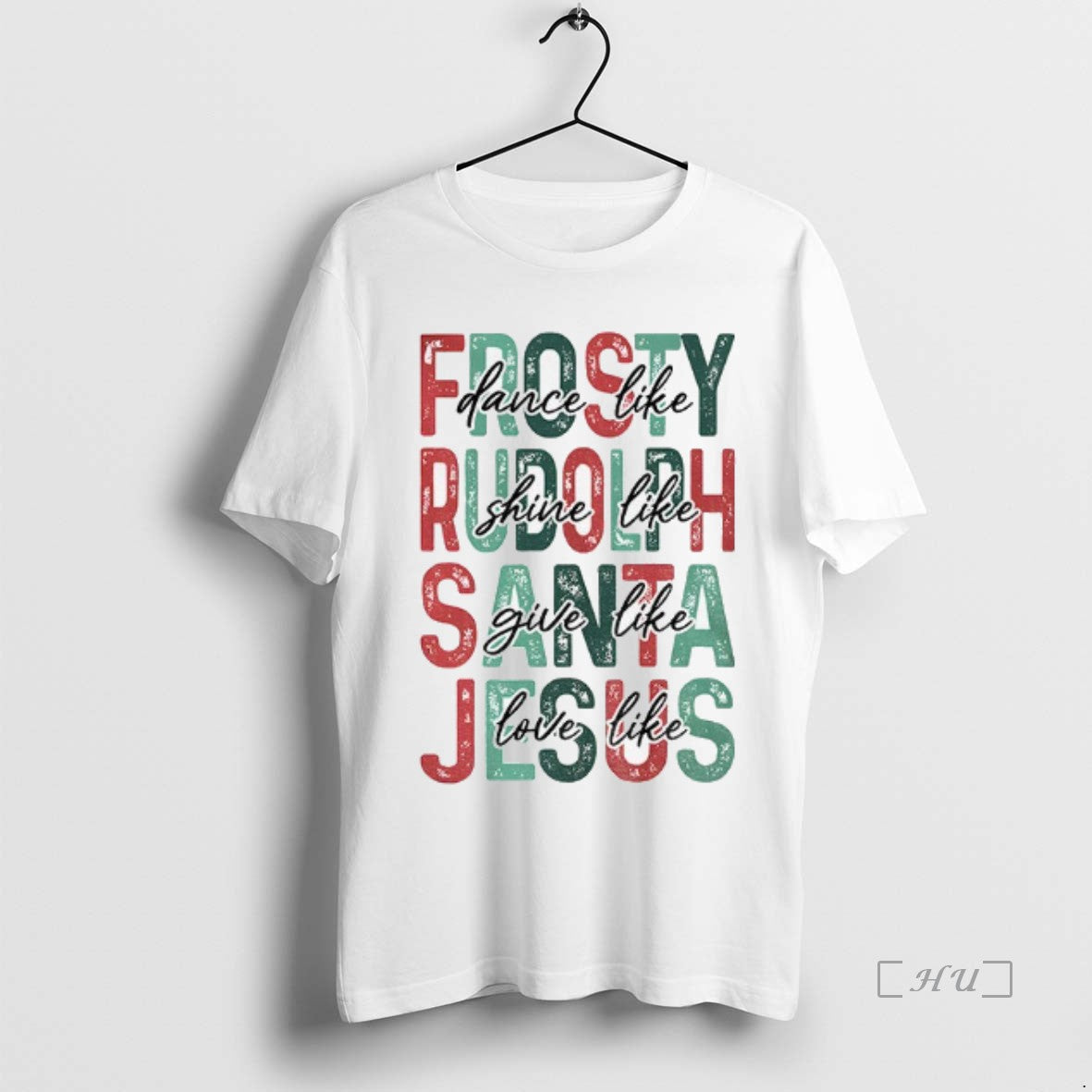 Officials Christian Christmas Dance Like Frosty Love Like Jesus Shirt Hoodie Sweatshirt | PurePodTees.com