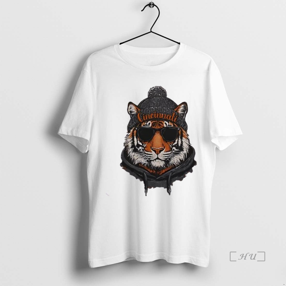 Officials Cincinnati Mascot Football Personalized Ornaments White Shirt Hoodie Sweatshirt | PurePodTees.com