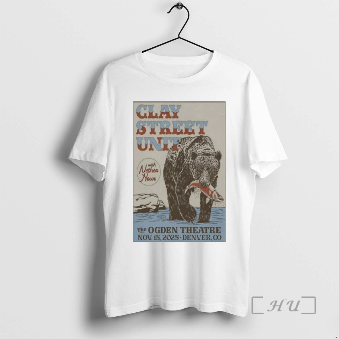 Officials Clay Street Unit Nov 15 2025 The Ogden Theatre In Denver Co Premium Shirt Hoodie Sweatshirt | PurePodTees.com