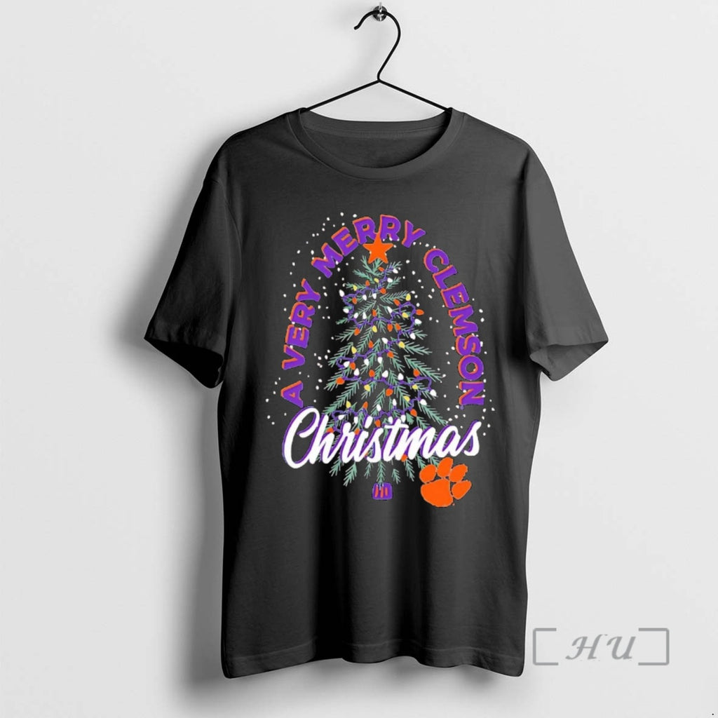 Officials Clemson Tigers A Very Merry Clemson Christmas Shirt Hoodie Sweatshirt | PurePodTees.com