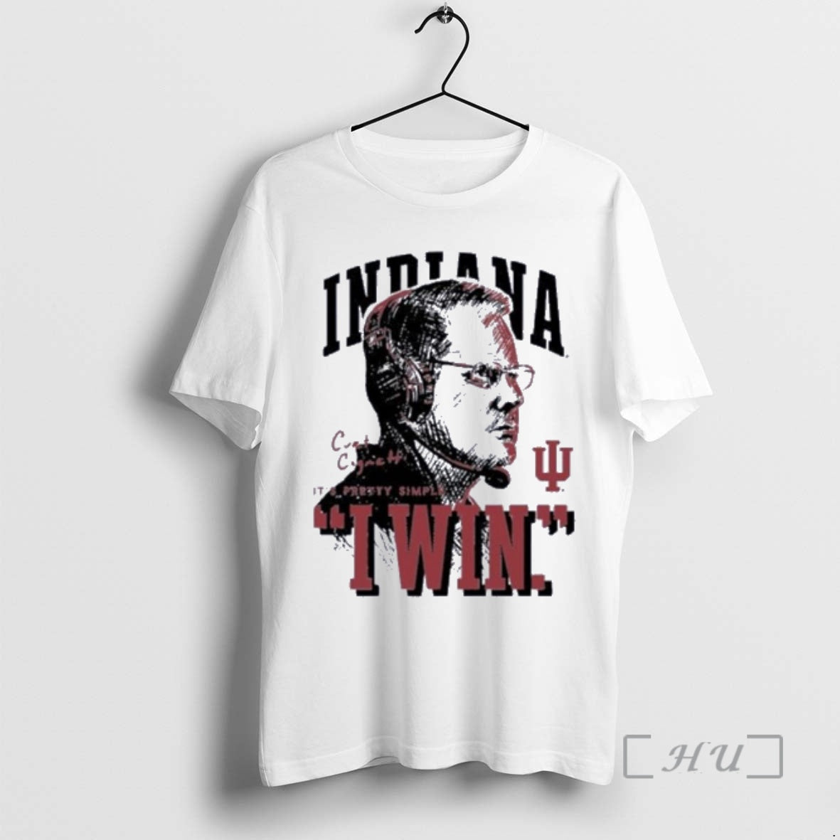 Officials Coach Cignetti I Win 2025 Shirt Hoodie Sweatshirt | PurePodTees.com
