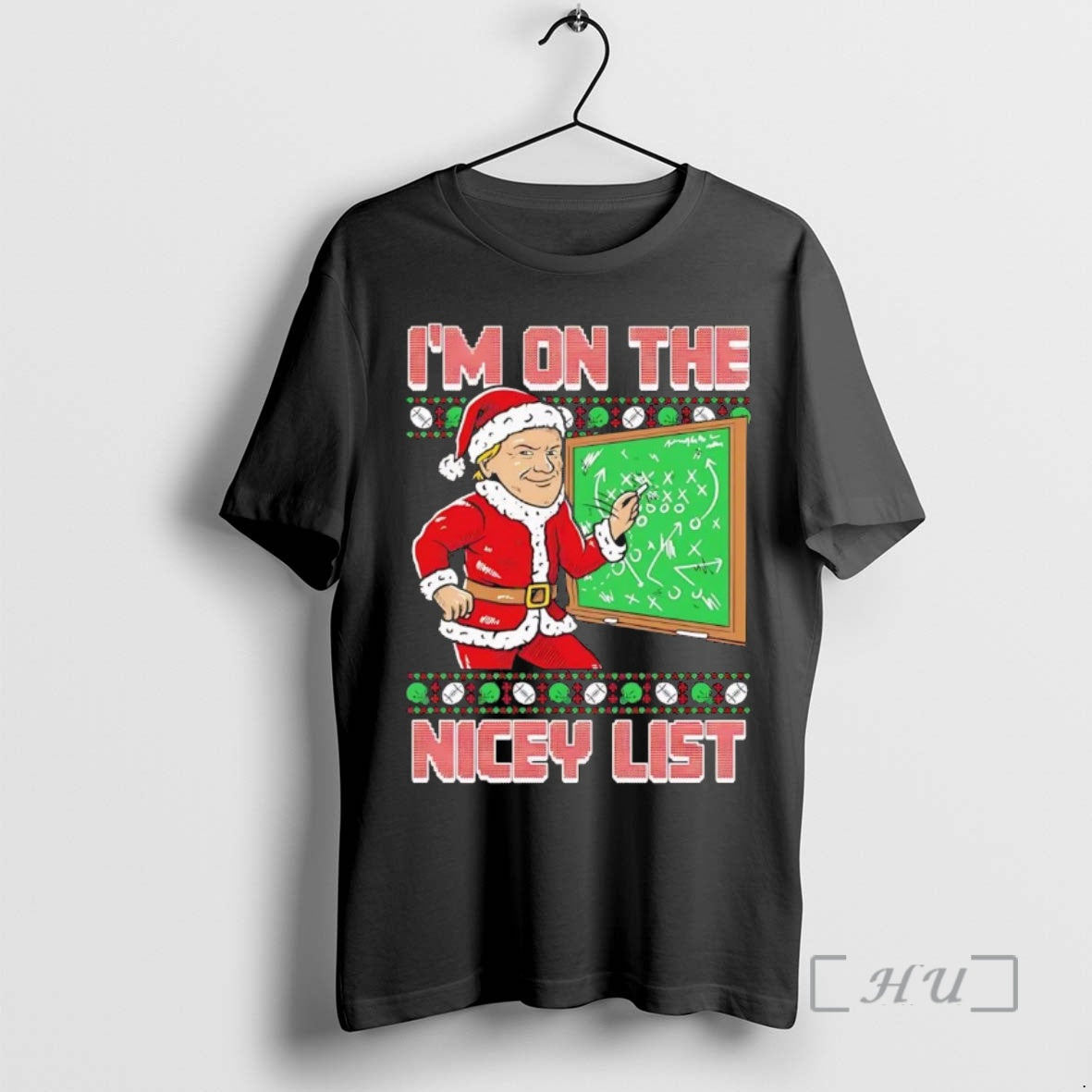 Officials Coach Gruden Im On The Nicey List Christmas Shirt Hoodie Sweatshirt | PurePodTees.com