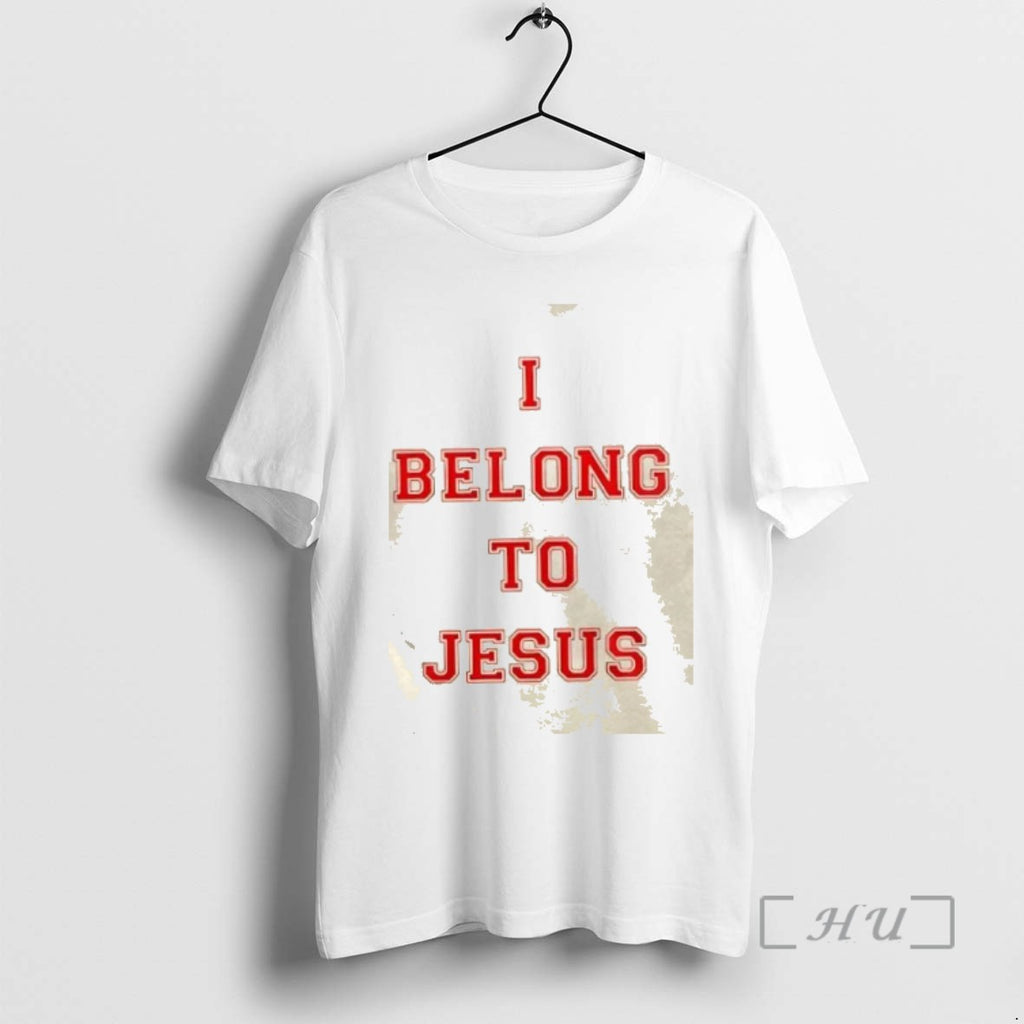 Officials Cody Gakpo Liverpool Wearing I Belong To Jesus 2 Sided T Shirt Sweater