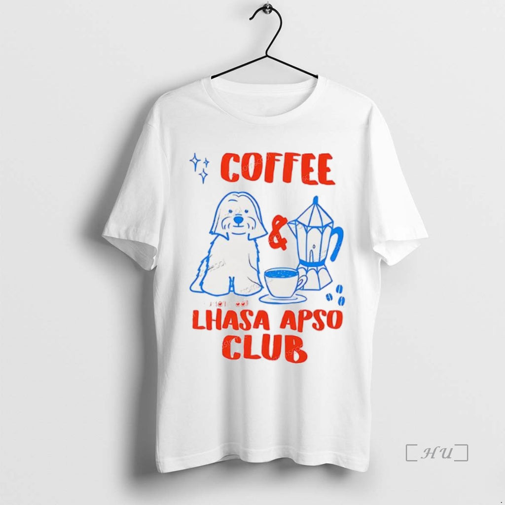 Officials Coffee And Lhasa Apso Club Shirt Hoodie Sweatshirt | PurePodTees.com