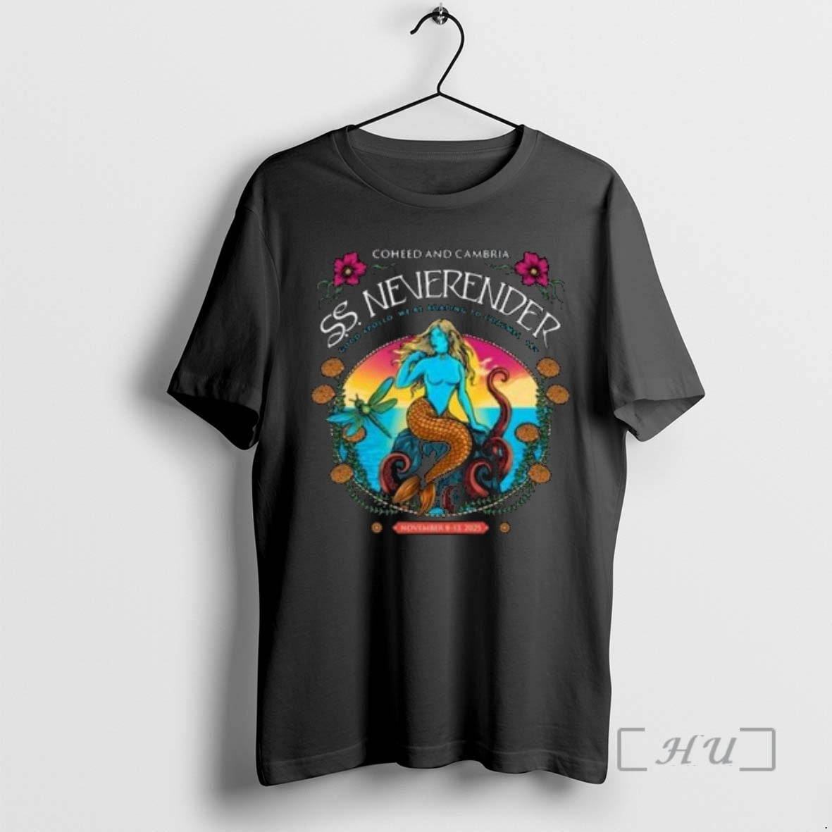 Officials Coheed And Cambria And Neverender Ambellina From The Amory Wars Circle Black Premium Shirt Hoodie Sweatshirt