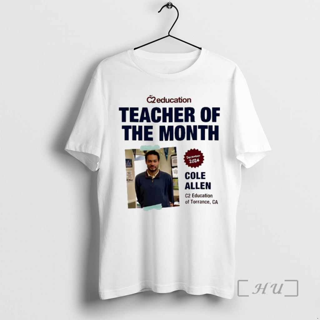 Officials Cole Thomas Allen Teacher Of The Month