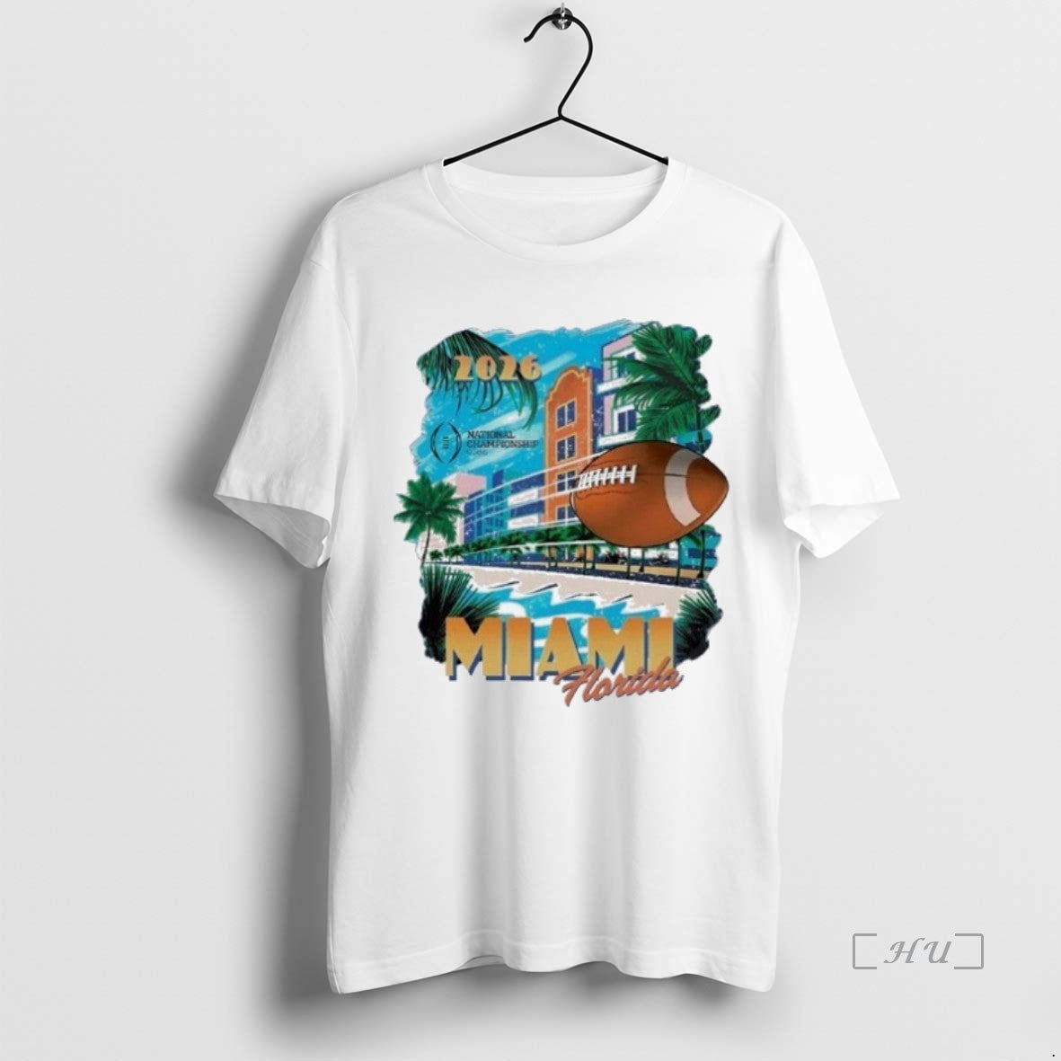 Officials College Football Playoff National Championship Game 2026 Miami Florida Beach Views Shirt Hoodie Sweatshirt