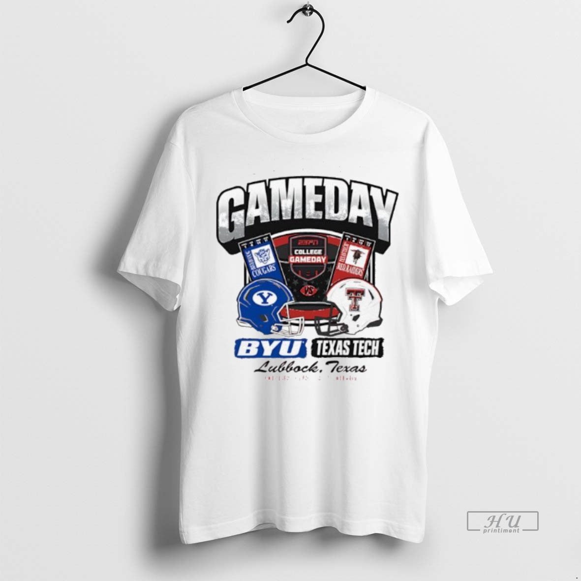 Officials College Gameday Byu Vs Texas Tech Lubbock Texas Jones Att Stadium Premium Shirt Hoodie Sweatshirt | PurePodTees.com