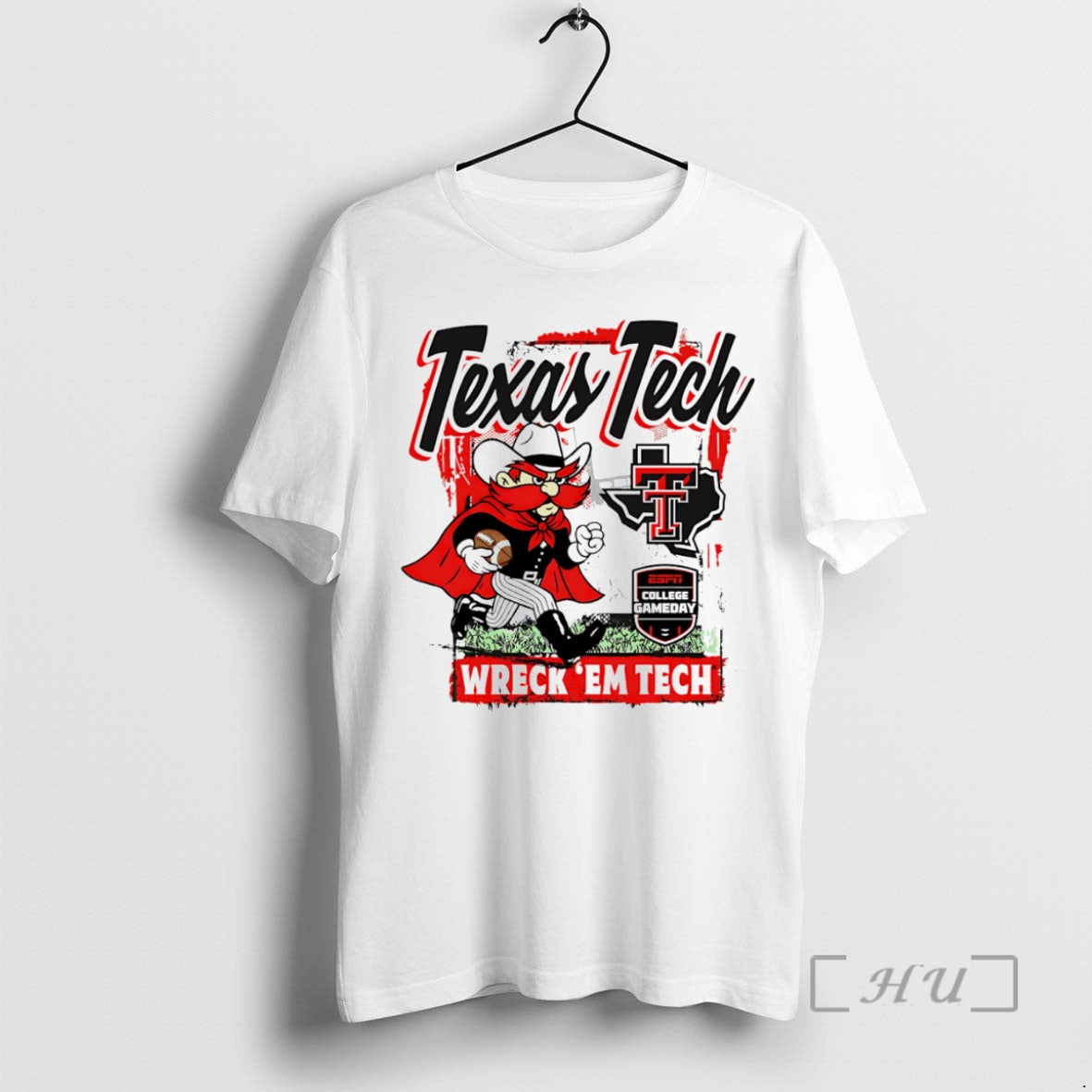 Officials College Gameday Texas Tech Classic Runner Wreck Em Tech Shirt Hoodie Sweatshirt | PurePodTees.com