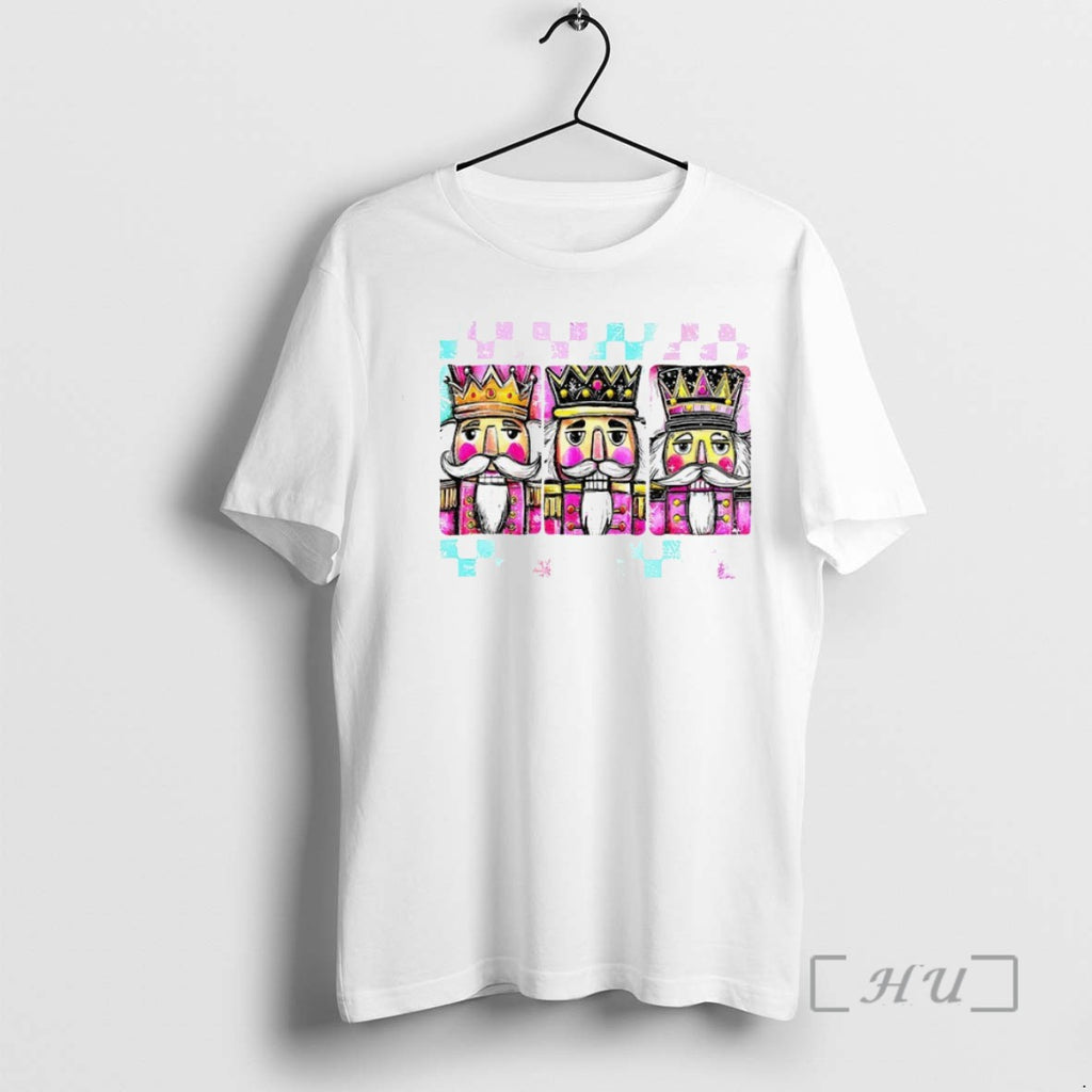 Officials Coquette Nutcracker Glitter Santa Merry Christmas T Shirt Sweater