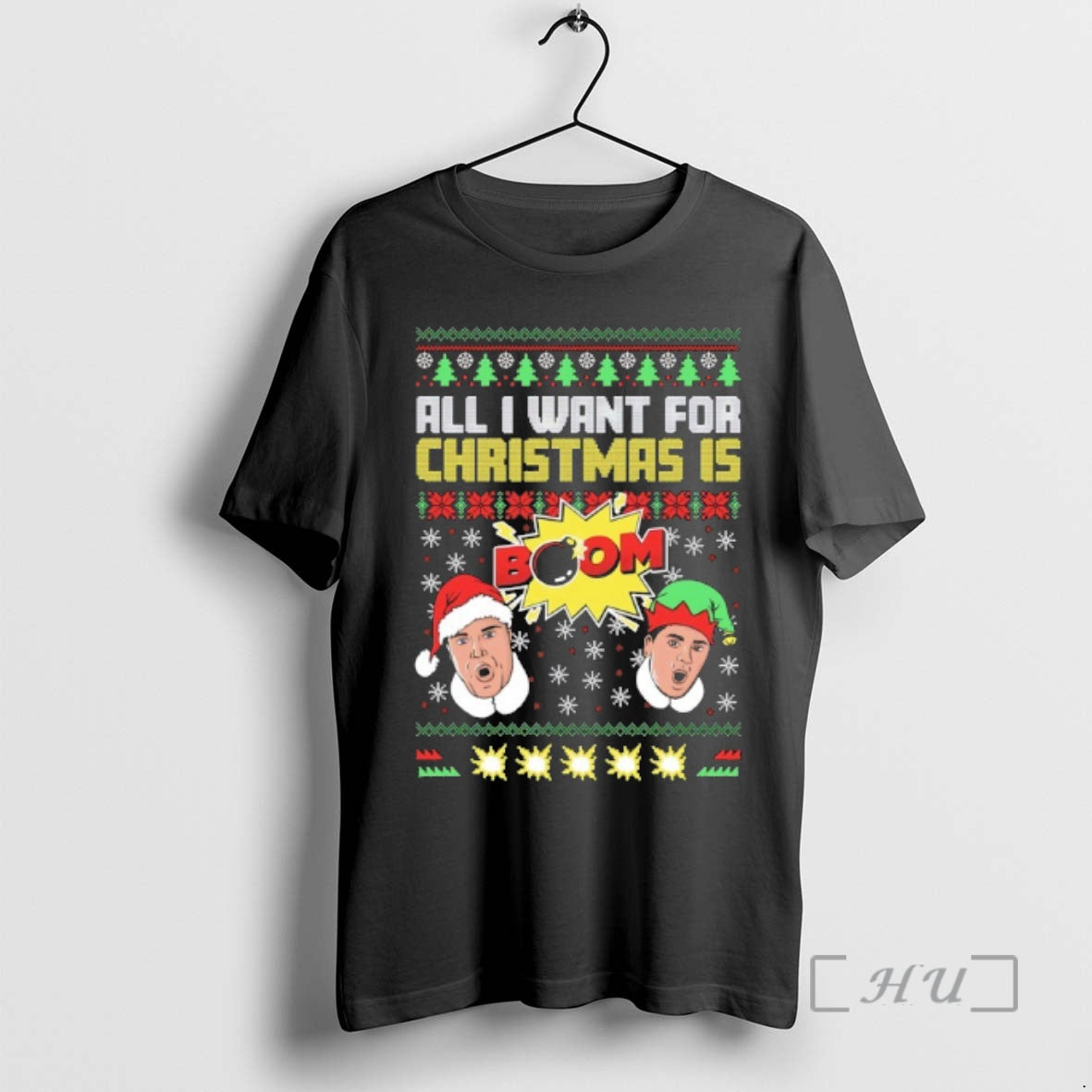 Officials Costco Guys All I Want For Christmas Is Boom Ii Ugly Premium T Shirts Hoodie Sweatshirt | PurePodTees.com