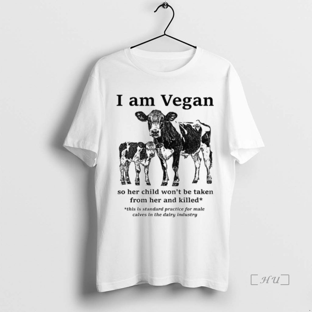 Officials Cow I Am Vegan So Her Wont Be Taken From Her And Killed This Shirt Hoodie Sweatshirt | PurePodTees.com