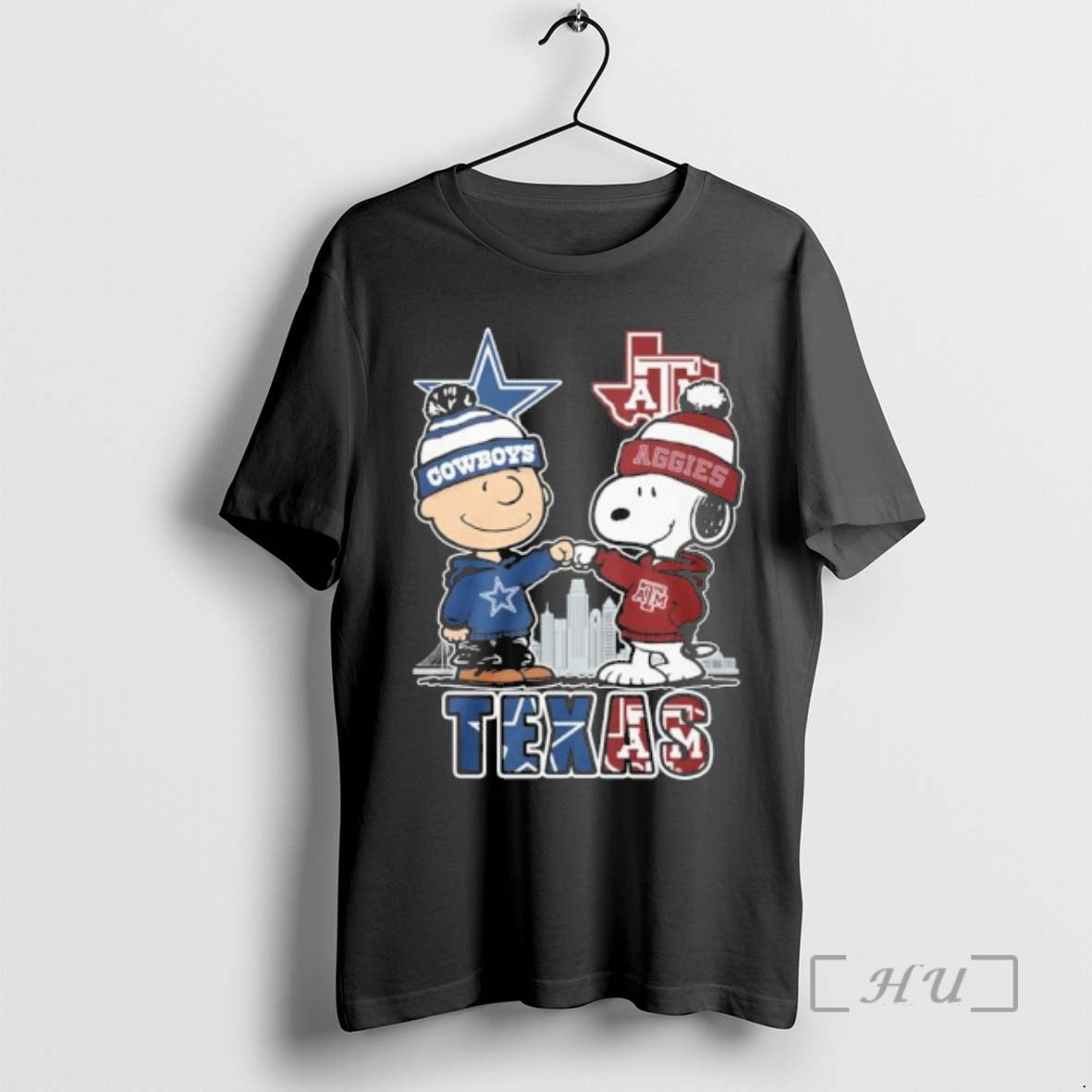 Officials Cowboys And Am Texas X The Peanuts Shirt Hoodie Sweatshirt | PurePodTees.com