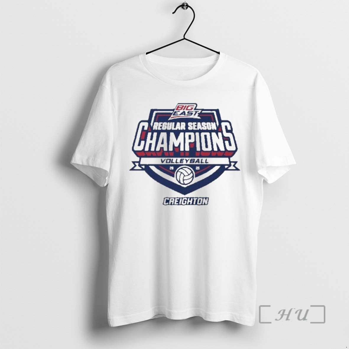 Officials Creighton Bluejays 2025 Big East Volleyball Regular Season Champions Shirt Hoodie Sweatshirt | PurePodTees.com