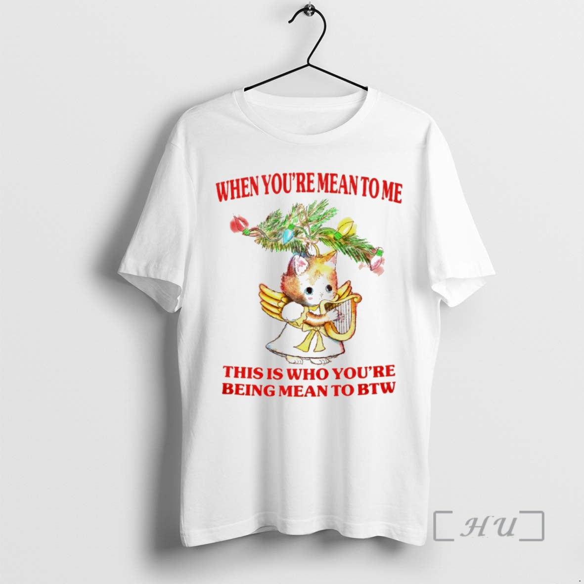 Officials Cute Cat When Youre Mean To Me This Is Who Youre Being Mean To Shirt Hoodie Sweatshirt | PurePodTees.com