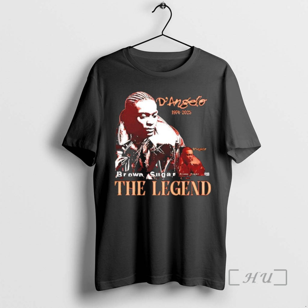 Officials Dangelo 1974 2025 The Legend Rest In Peace T Shirt Sweater