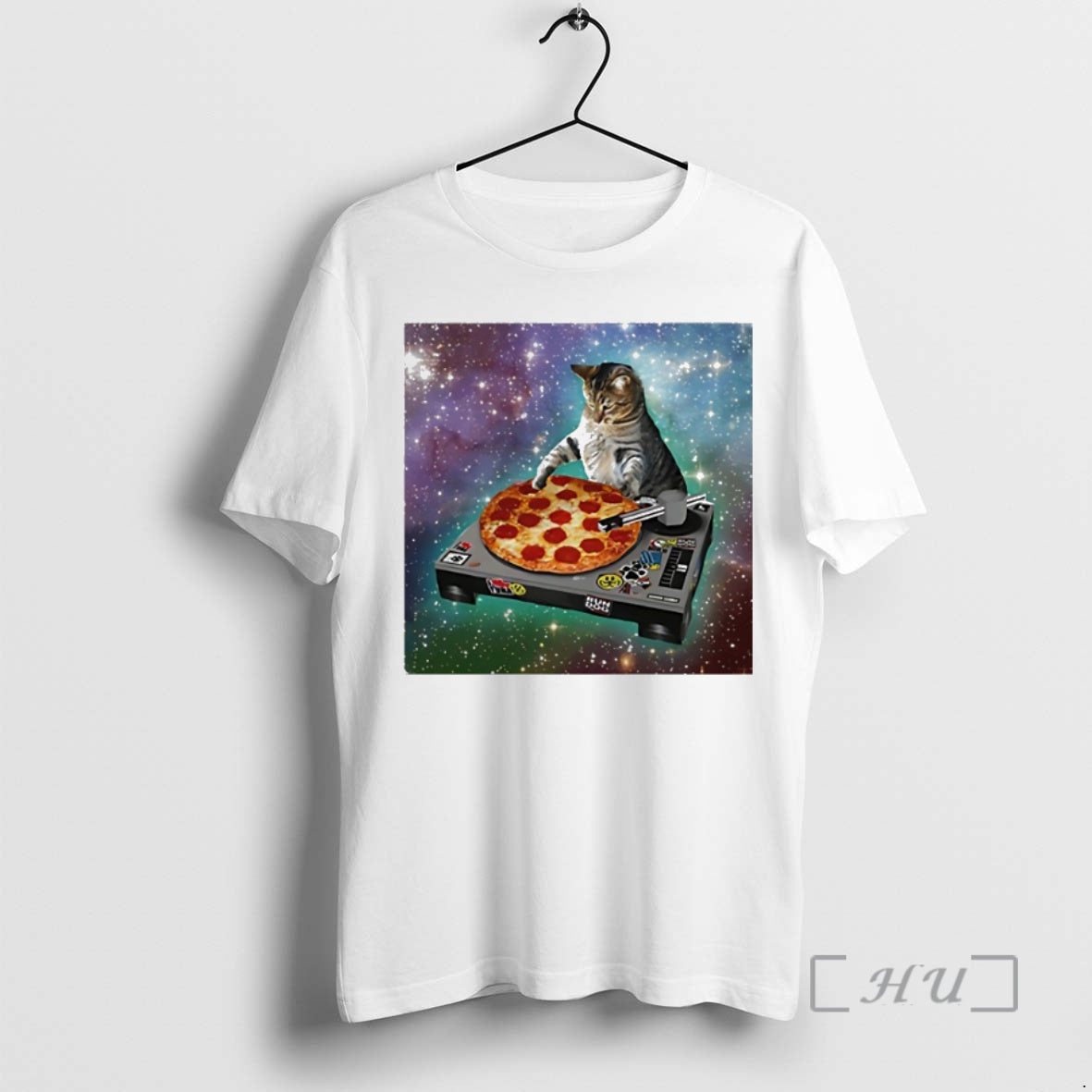 Officials Dj Cat Pizza Meme Shirt Hoodie Sweatshirt | PurePodTees.com
