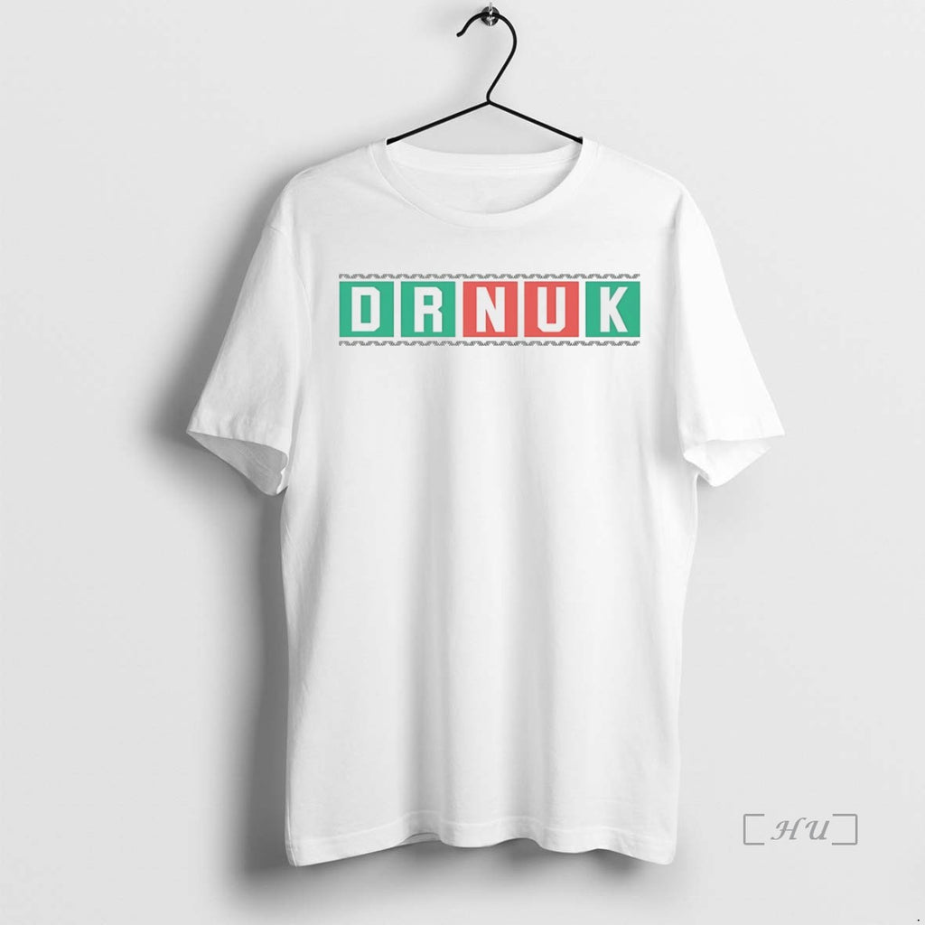 Officials Drnuk Christmas White Shirt Hoodie Sweatshirt | PurePodTees.com