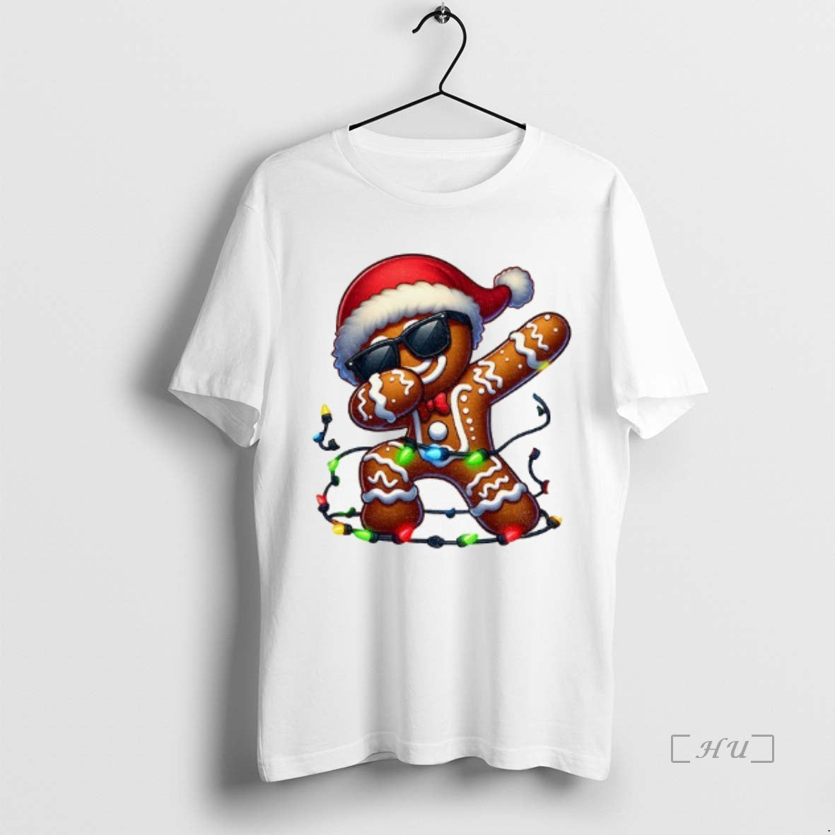 Officials Dabbing Christmas Gingerbread Man Shirt Hoodie Sweatshirt | PurePodTees.com