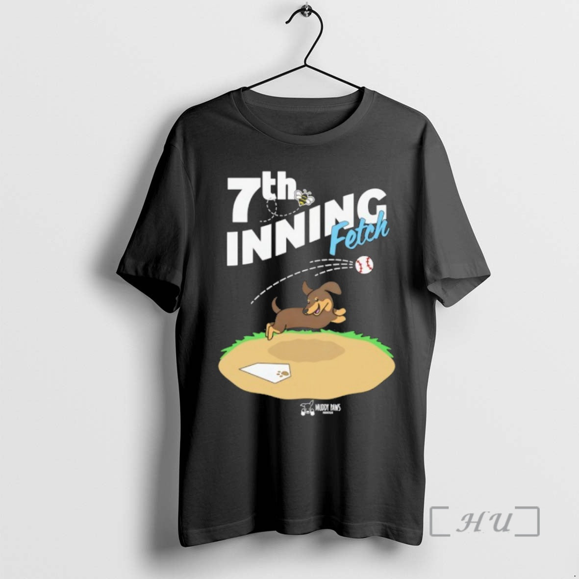 Officials Dachshund 7th Inning Fetch Shirt Hoodie Sweatshirt | PurePodTees.com