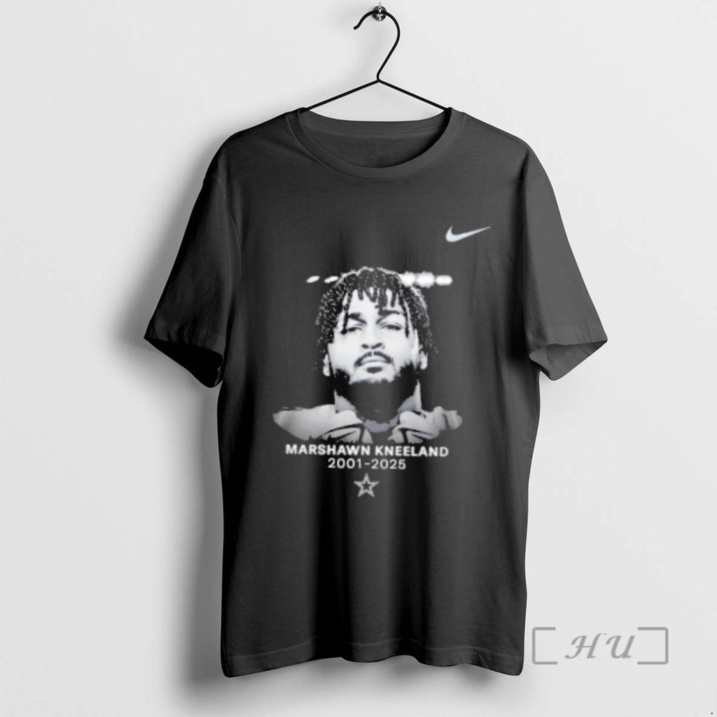 Officials Dallas Cowboys Number 94 Marshawn Kneeland 2001 2025 Signature 2 Sided Premium T Shirts Hoodie Sweatshirt