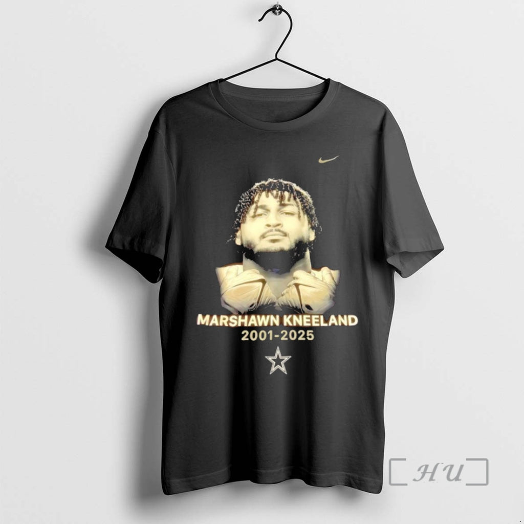 Officials Dallas Cowboys Rip Marshawn Kneeland 2001 2025 Shirt Hoodie Sweatshirt | PurePodTees.com