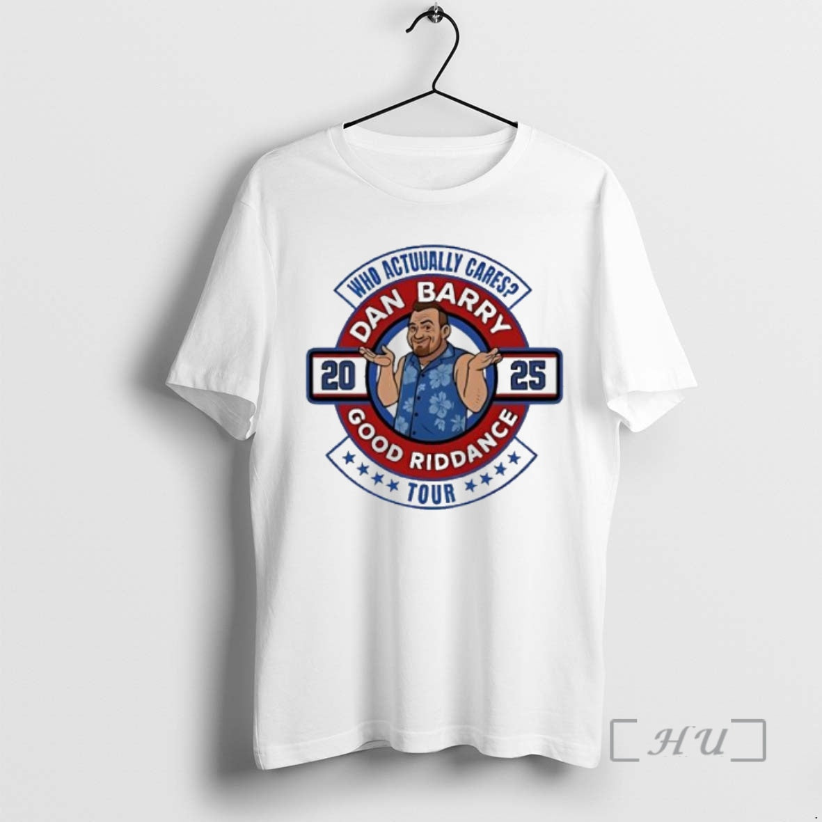 Officials Dan Barry Good Riddance Who Actually Cares Tour 2025 Shirt Hoodie Sweatshirt | PurePodTees.com