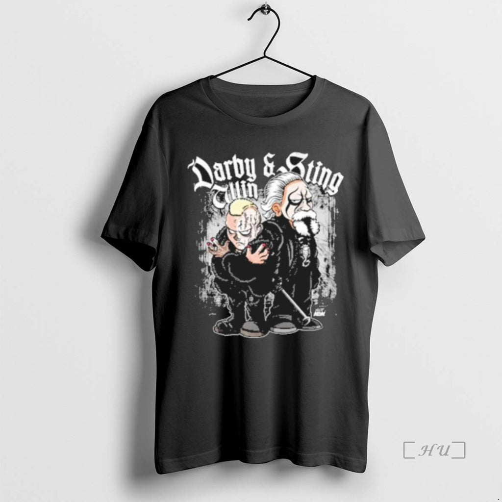Officials Darby Allin Sting Brothers In Paint Shirt Hoodie Sweatshirt | PurePodTees.com