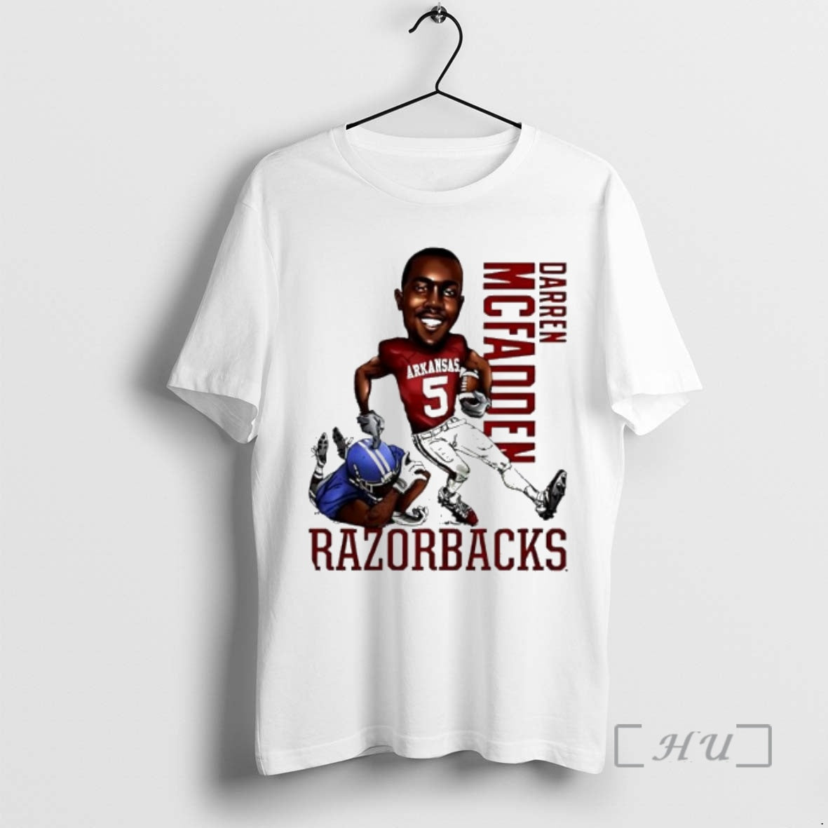 Officials Darren Mcfadden Arkansas Razorback Caricature Cartoon Shirt Hoodie Sweatshirt | PurePodTees.com