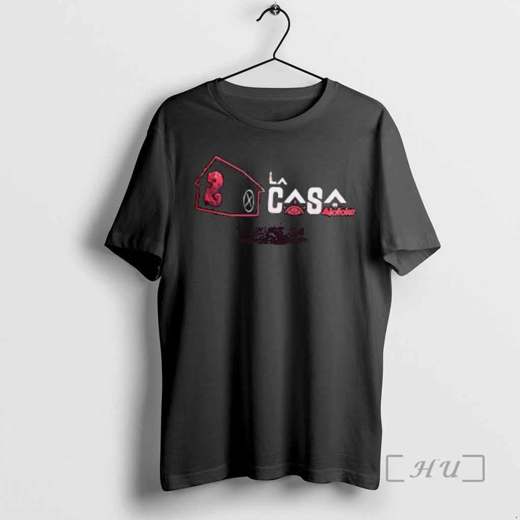Officials De La Casa De Alofoke 2 Circle Black Shirt Hoodie Sweatshirt | PurePodTees.com