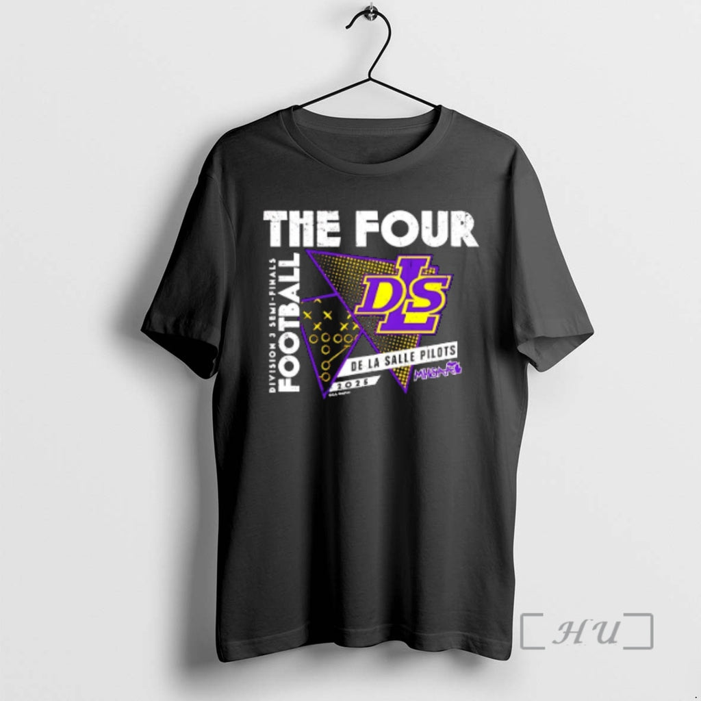 Officials De La Salle Pilots The Four 2025 Mhsaa Football D3 Finals Premium T Shirts Hoodie Sweatshirt | PurePodTees.com