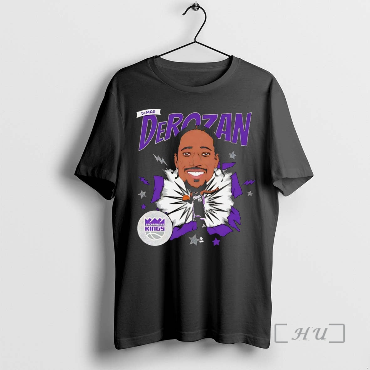 Officials Demar Derozan Caricature Sacramento Kings Shirt Hoodie Sweatshirt | PurePodTees.com