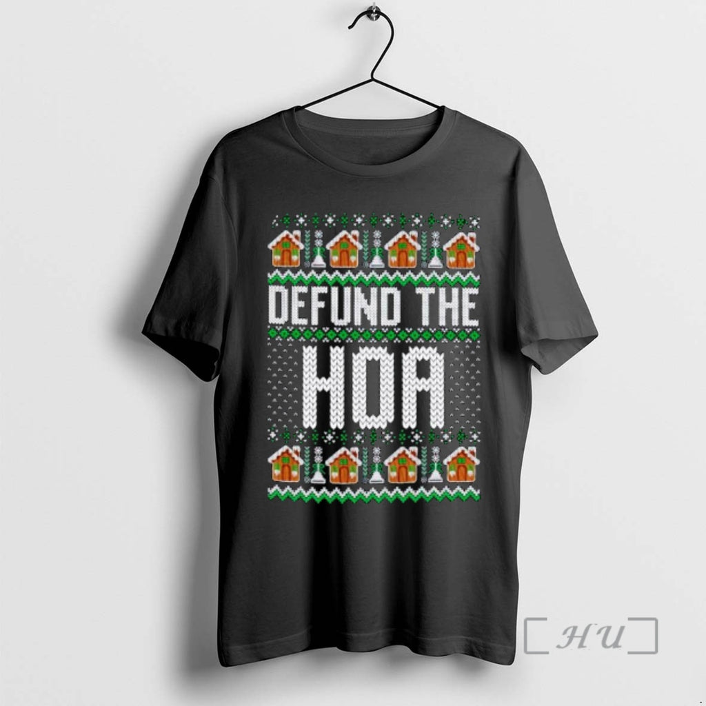 Officials Defund The Hoa Ugly Christmas Ornaments Shirt Hoodie Sweatshirt | PurePodTees.com