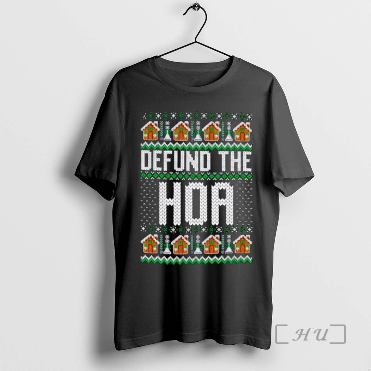 Officials Defund The Hoa Ugly Christmas Ornaments Shirt Hoodie Sweatshirt | PurePodTees.com