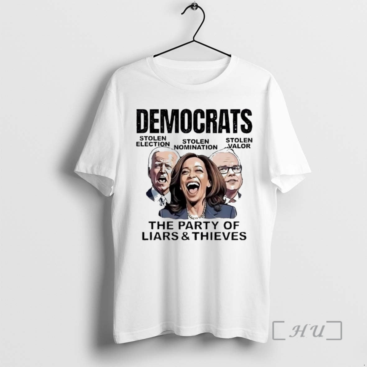 Officials Democrats The Party Of Liars And Thieves Shirt Hoodie Sweatshirt | PurePodTees.com
