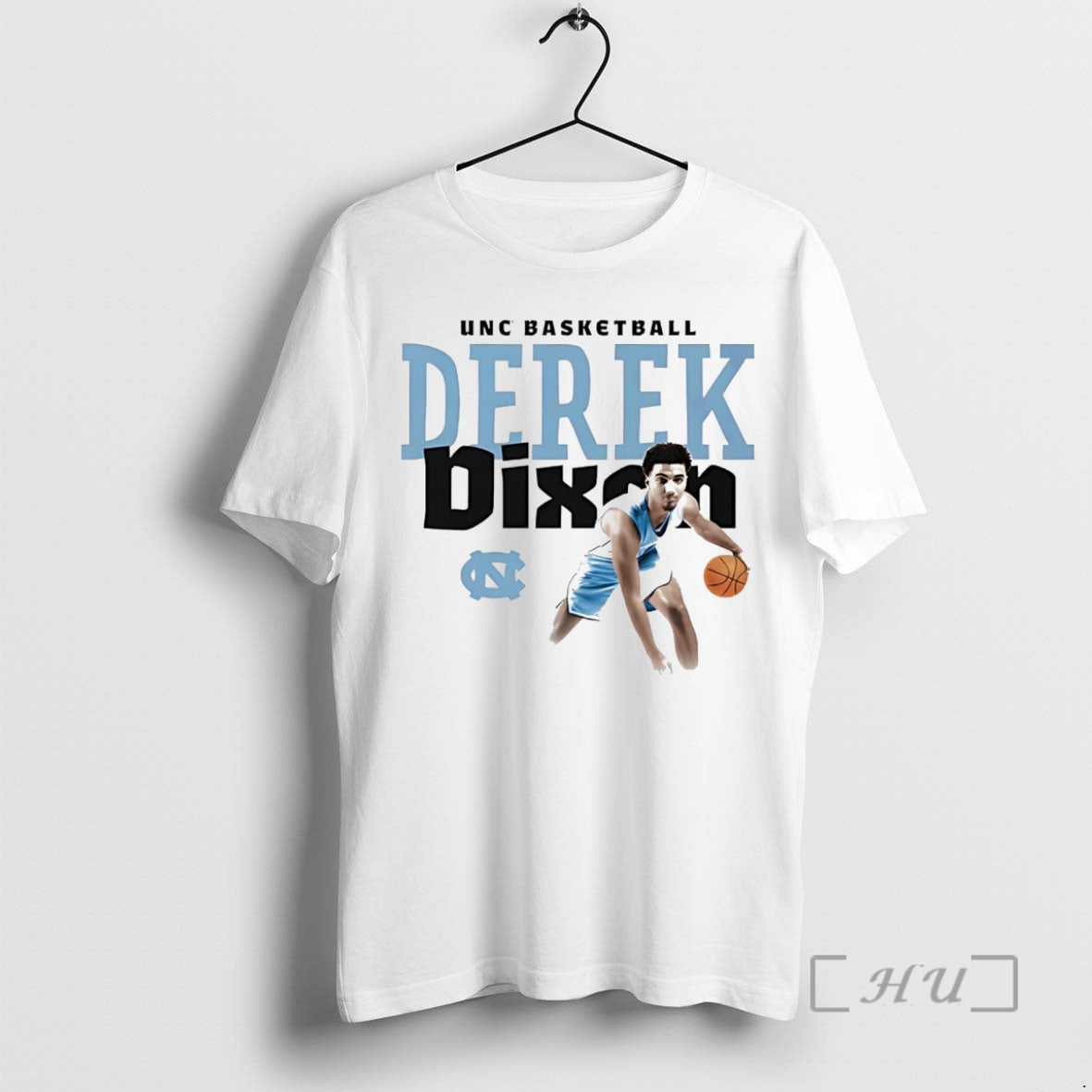 Officials Derek Dixon Illustrated North Carolina Tar Heels Shirt Hoodie Sweatshirt | PurePodTees.com