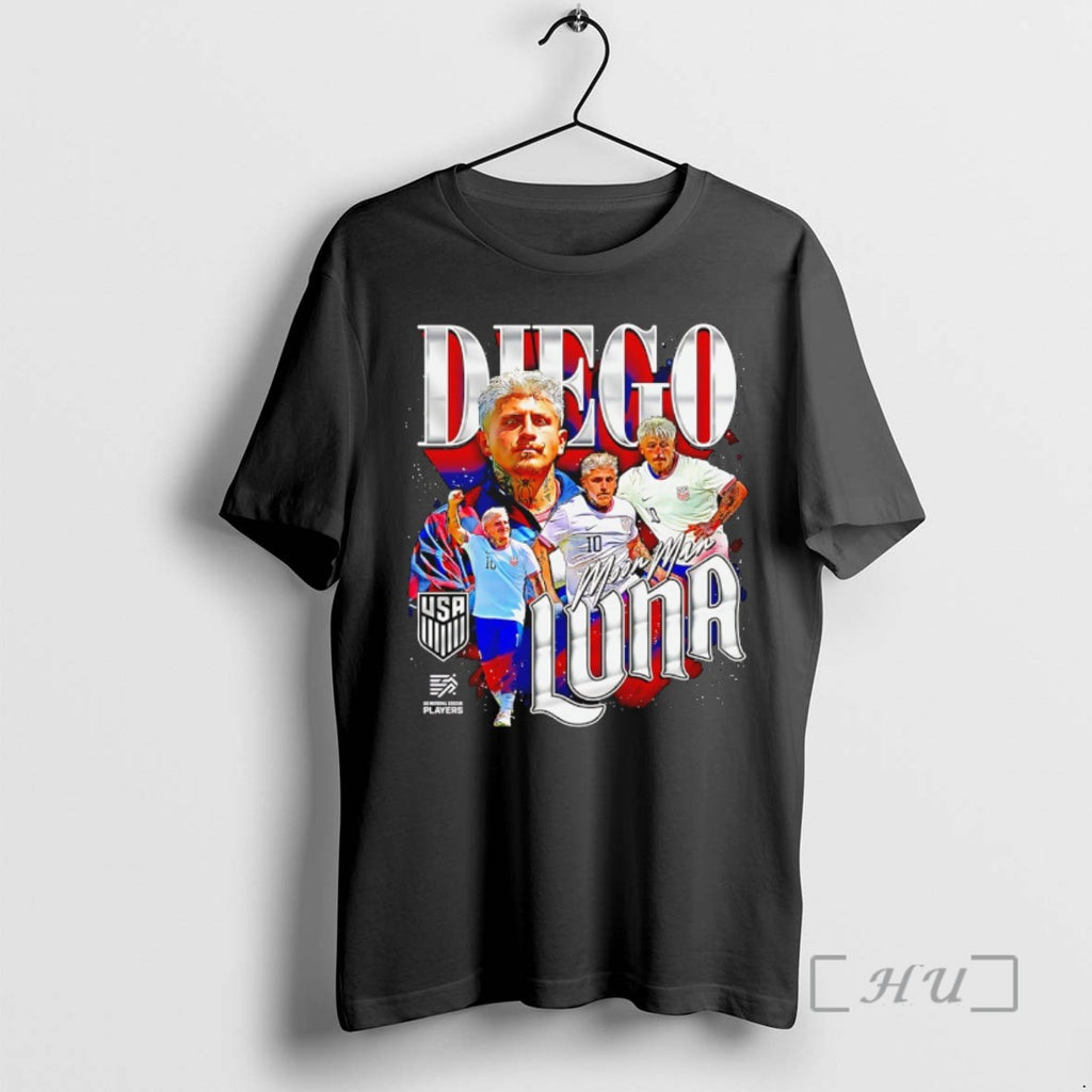 Officials Diego Luna Usmnt Moon Man Graphic T Shirt Sweater