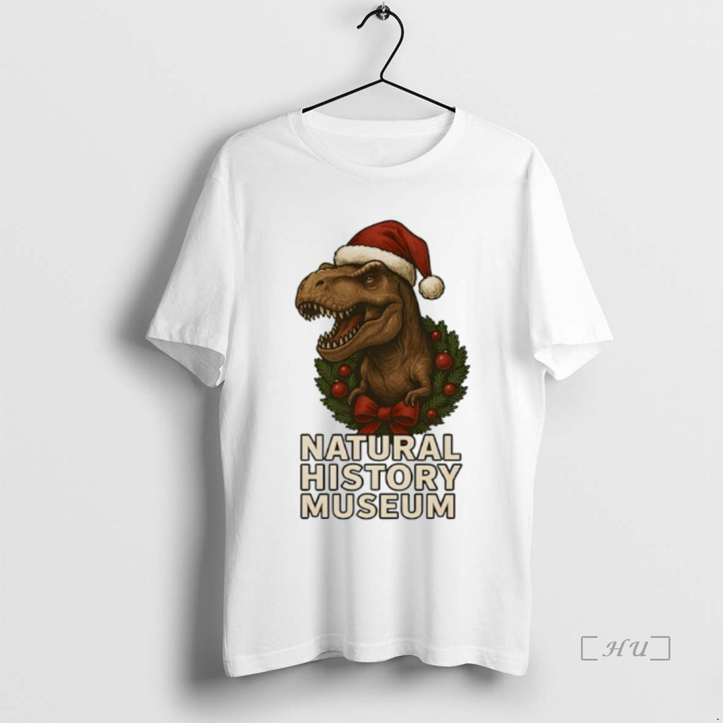 Officials Dinosaur Natural History Museum Christmas Shirt Hoodie Sweatshirt | PurePodTees.com