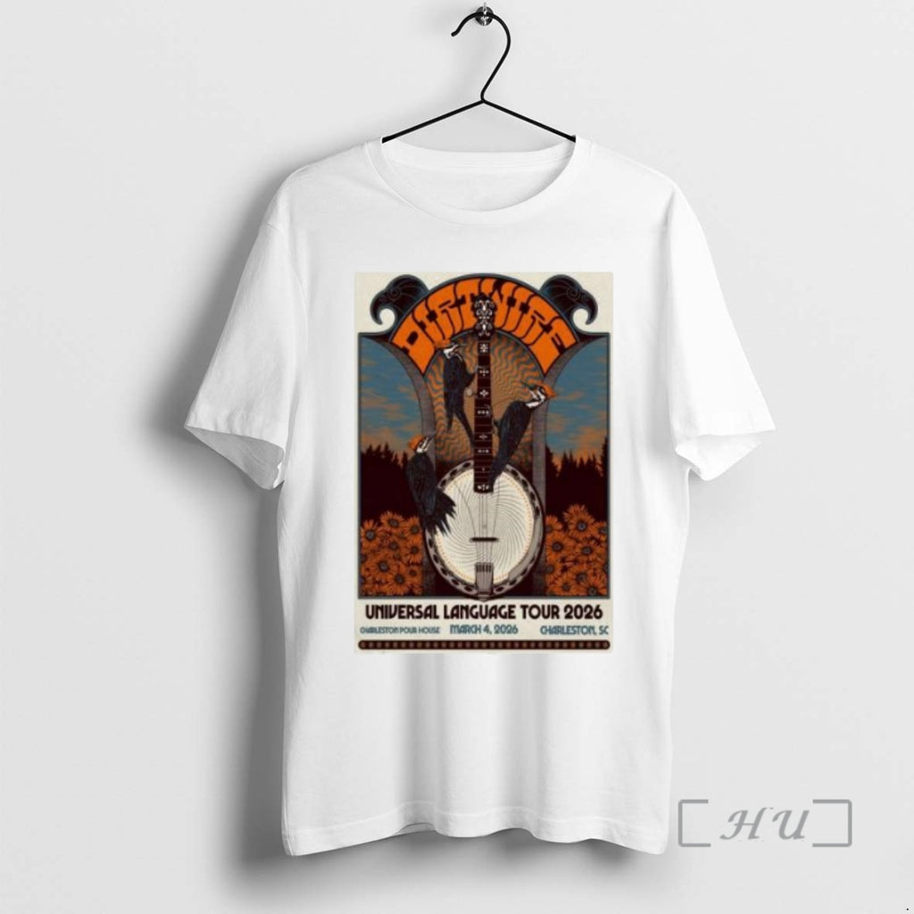 Officials Dirtwire Charleston Pour House Mar 4 2026 Circle White Shirt Hoodie Sweatshirt | PurePodTees.com