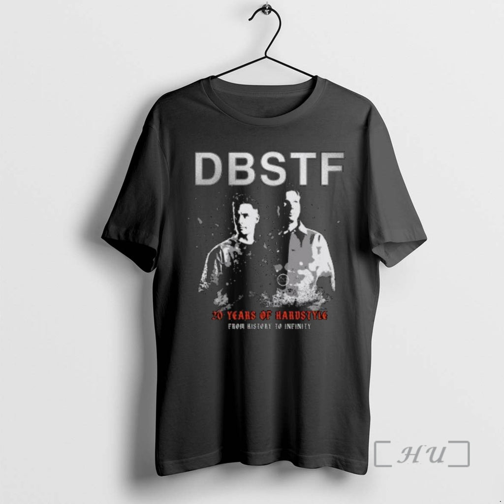 Officials Dirty Workz 20 Years Of Dbstf Circle Black Shirt Hoodie Sweatshirt | PurePodTees.com