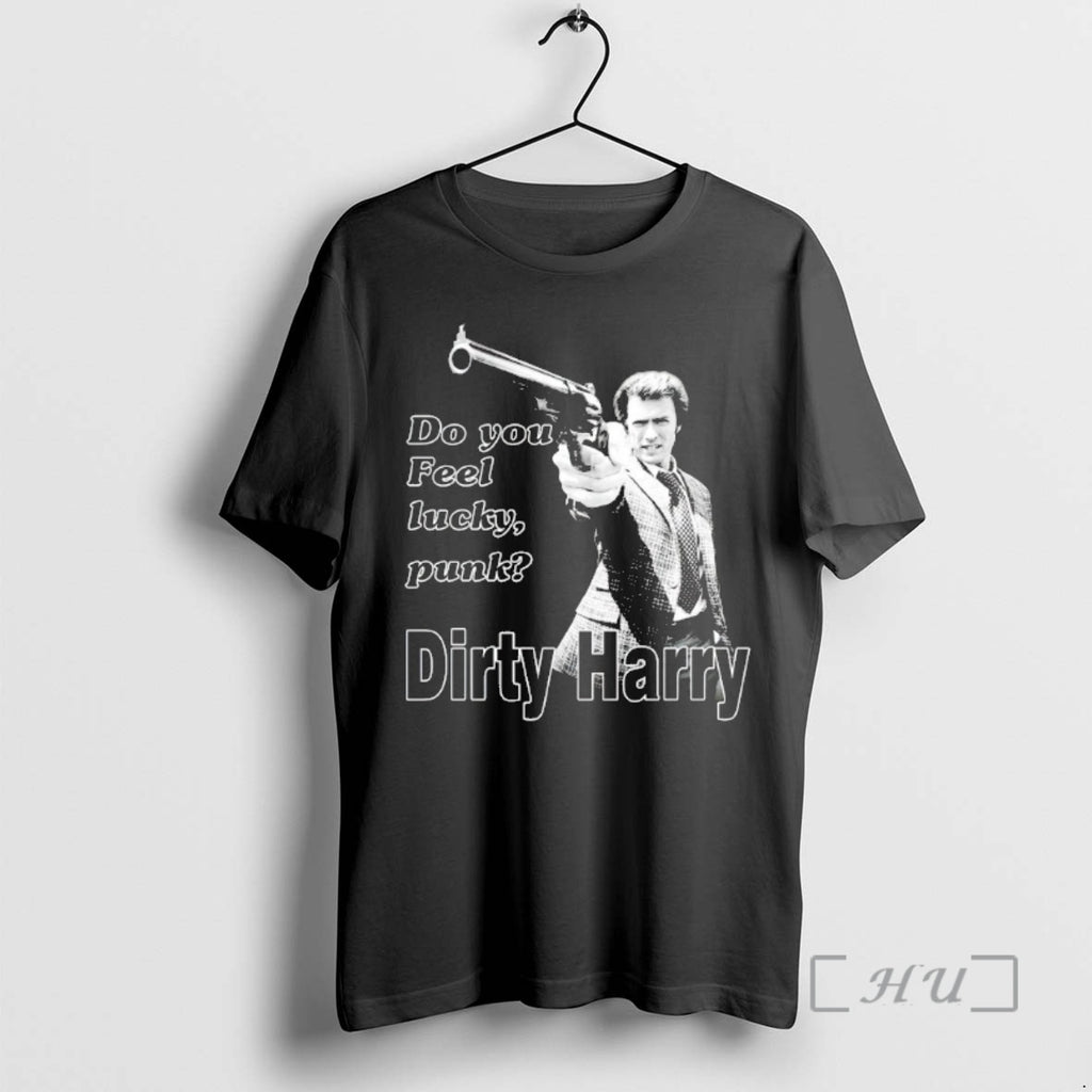 Officials Do You Feel Lucky Punk Dirty Harry Shirt Hoodie Sweatshirt | PurePodTees.com
