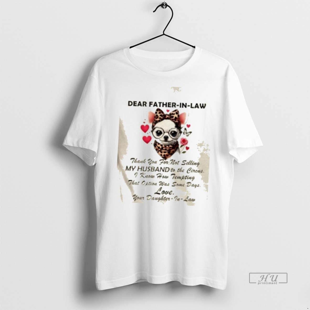 Officials Dog Dear Father In Law Thank You For Not Selling My Husband To The Shirt Hoodie Sweatshirt | PurePodTees.com