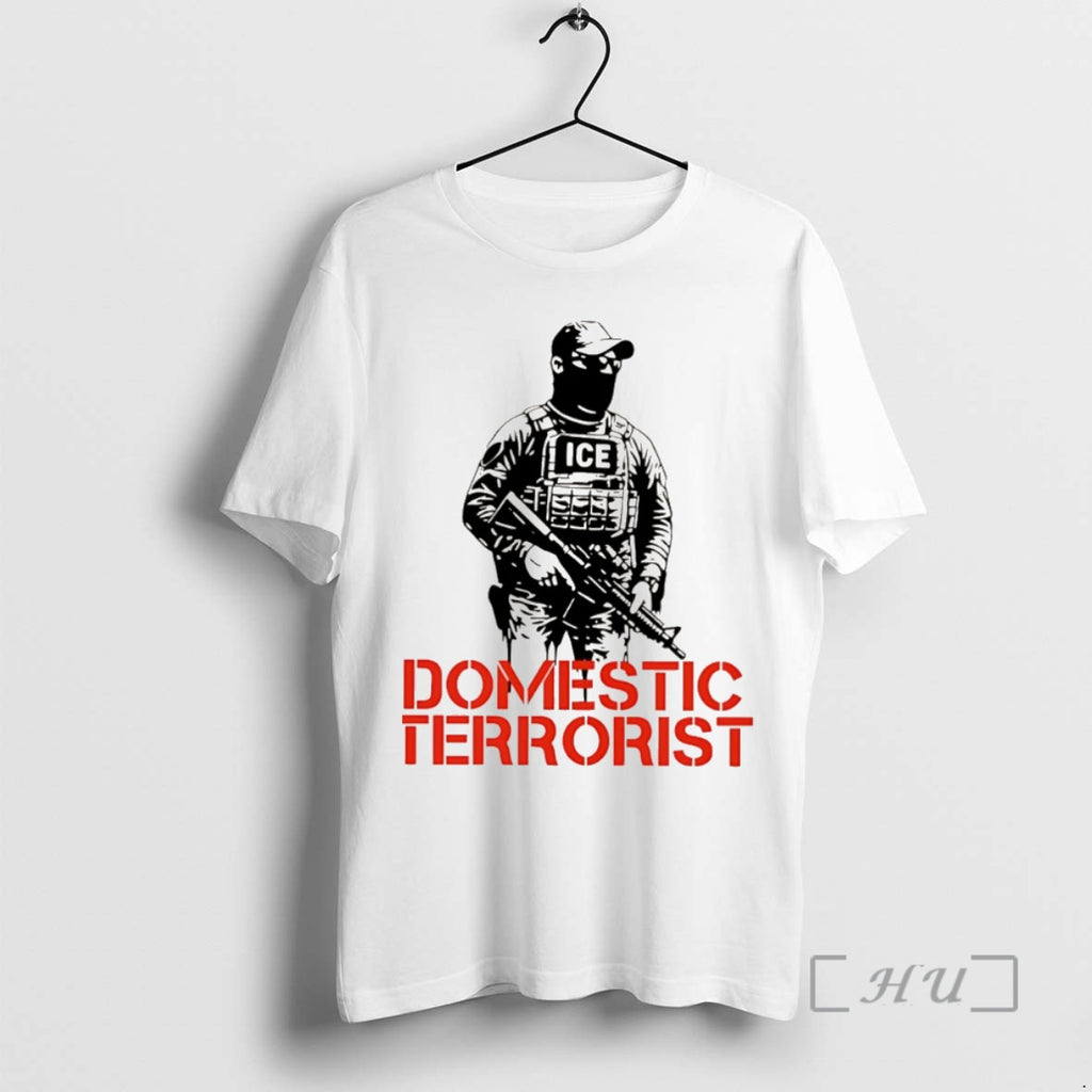 Officials Domestic Terrorist Ice Christmas Shirt Hoodie Sweatshirt | PurePodTees.com