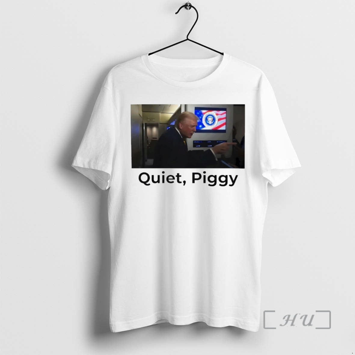Officials Donald Trump Quiet Piggy Circle Shirt Hoodie Sweatshirt | PurePodTees.com