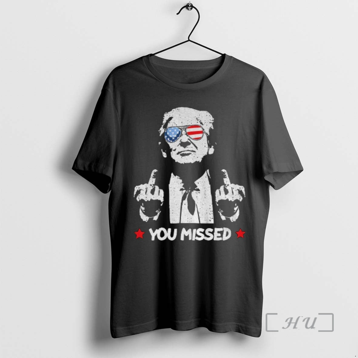 Officials Donald Trump Middle Finger Maga Republican You Missed Christmas Shirt Hoodie Sweatshirt | PurePodTees.com