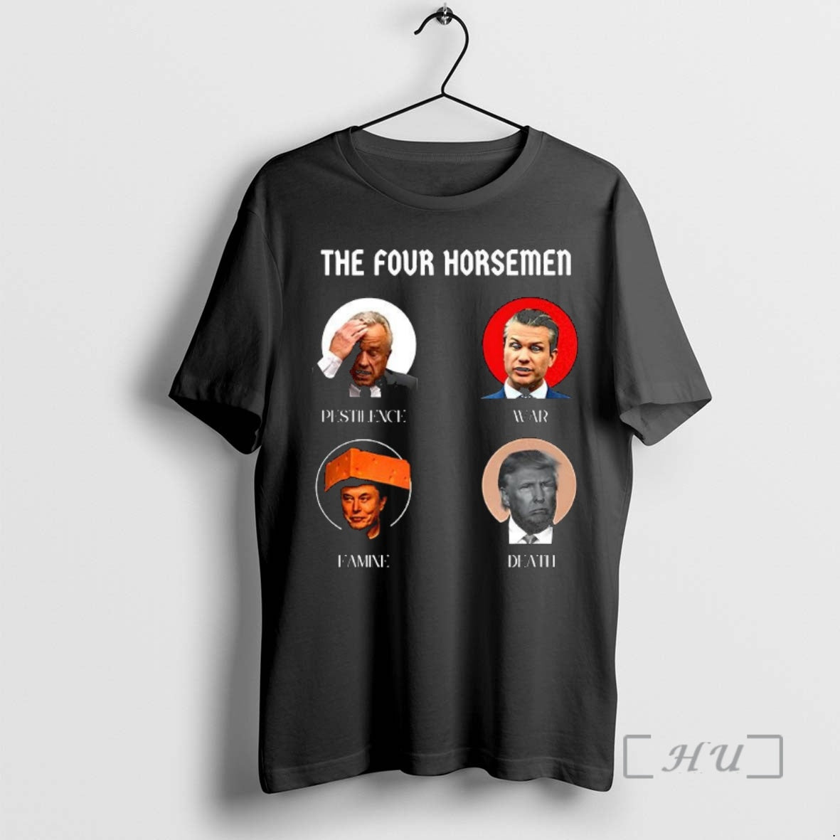 Officials Donald Trump The Four Horsemen Pestilence War Famine Death Shirt Hoodie Sweatshirt | PurePodTees.com