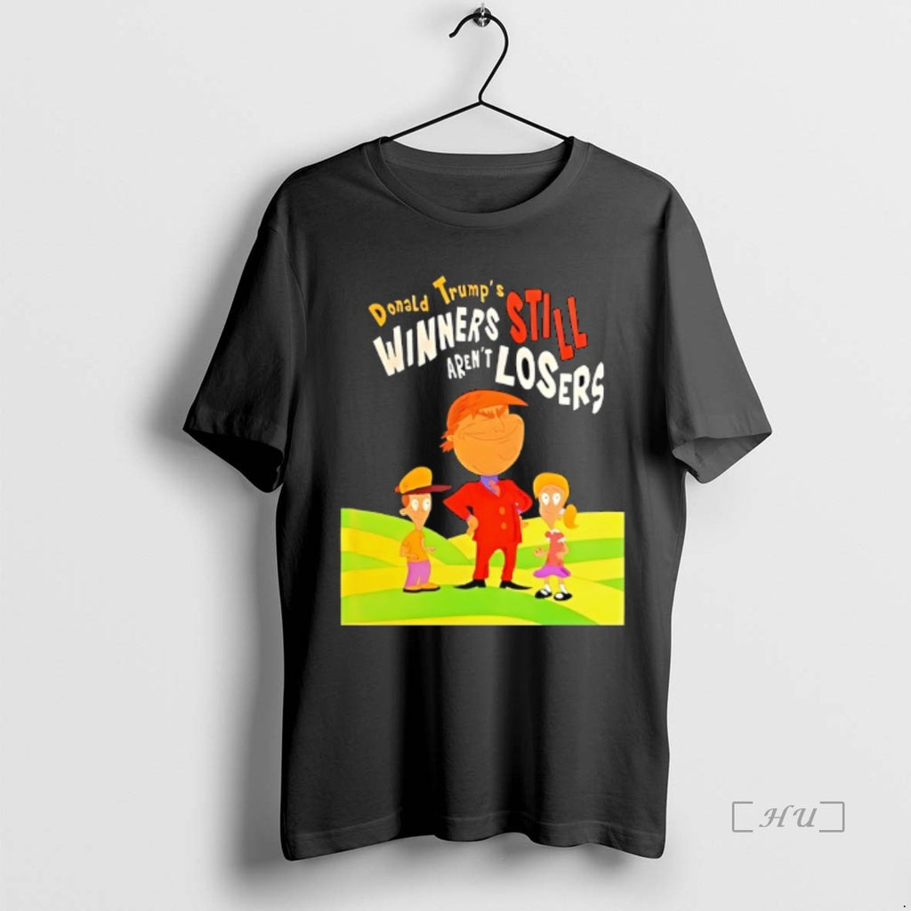 Officials Donald Trumps Winners Still Arent Losers Caricature Funny Shirt Hoodie Sweatshirt | PurePodTees.com