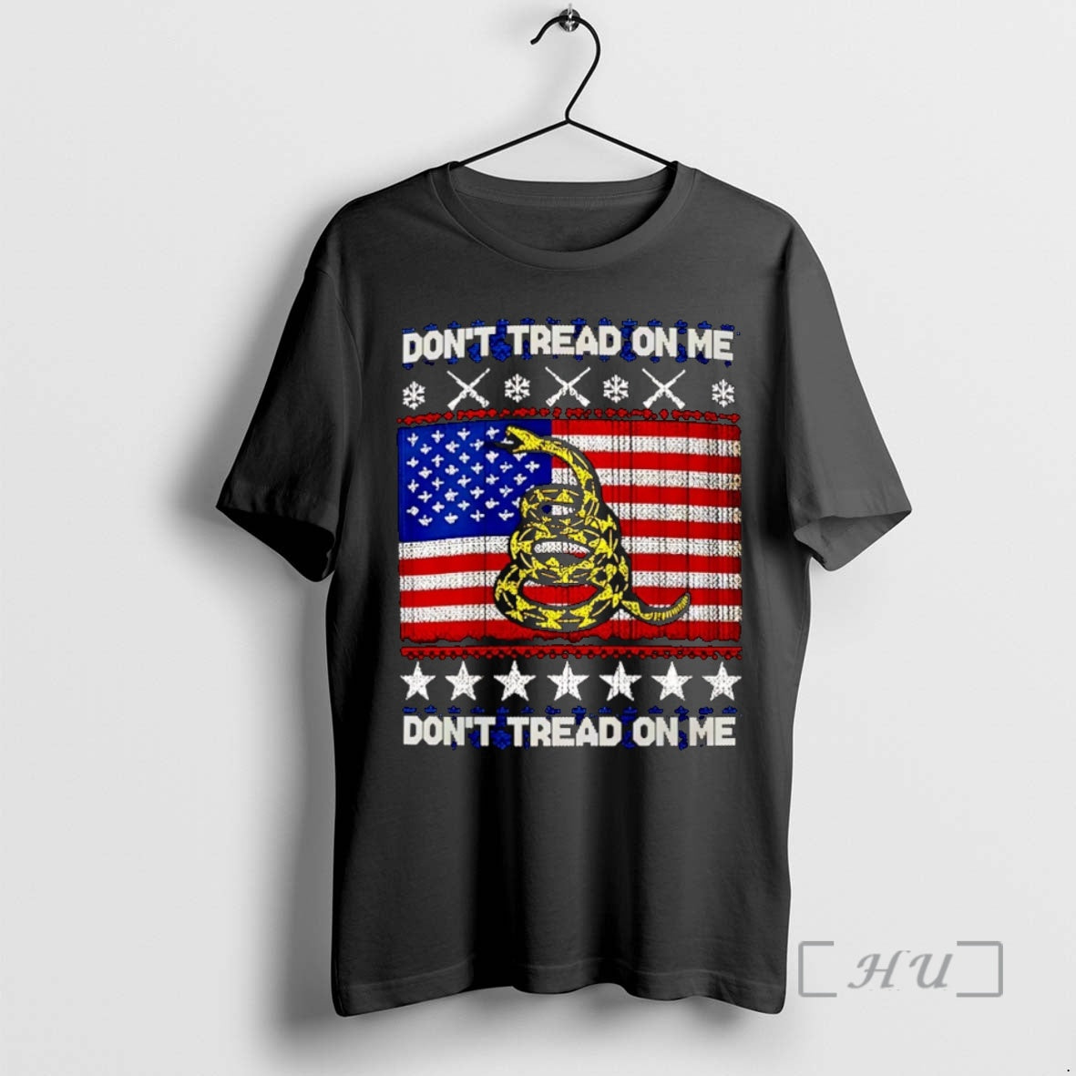 Officials Dont Tread On Me Gadsden Flag Ugly Xmas Christmas Shirt Hoodie Sweatshirt | PurePodTees.com